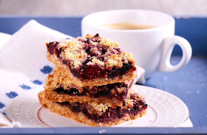 Blueberry Keto Coffee Cake